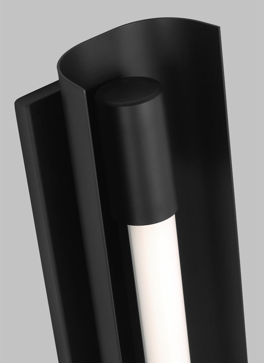 Marine Single Dimmable LED Bath Bar, Midnight Black