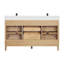 Langosta 60" Free Standing Double Bathroom Vanity-1824021919