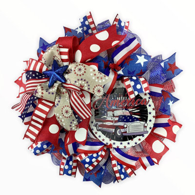 Handcrafted Faux 18'' Wreath