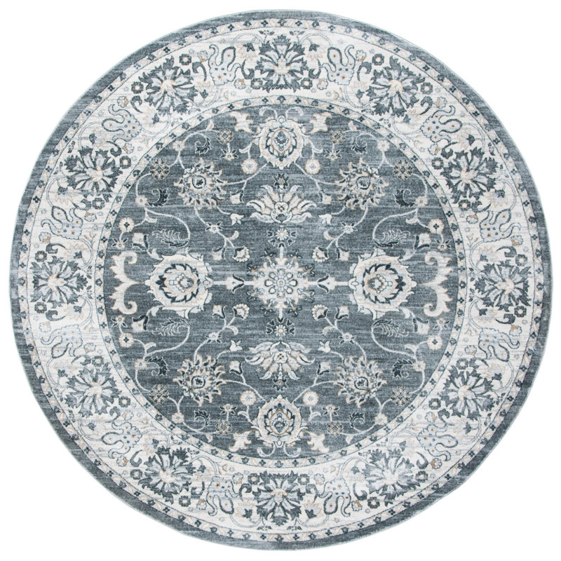 Aayam Performance Oriental Rug, Round 8'