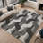Machine Washable Indoor/Outdoor Lockway ACN2422 Mid-Century Modern Rug-1301503972