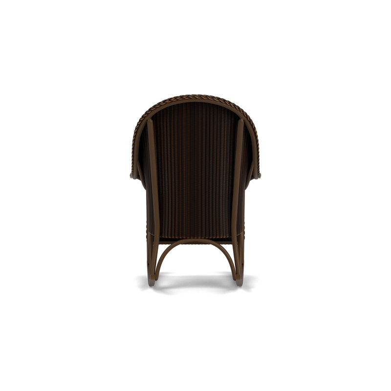 Universal Loom Accessories Outdoor Rocker Chair, Flagship Lapis Sunbrella®, Mink