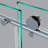 Eclipse 48 in. W x 76 in. H Sliding Frameless Shower Door in Chrome with 3/8 in. (10mm) Thick Clear Glass-50217791-88311516