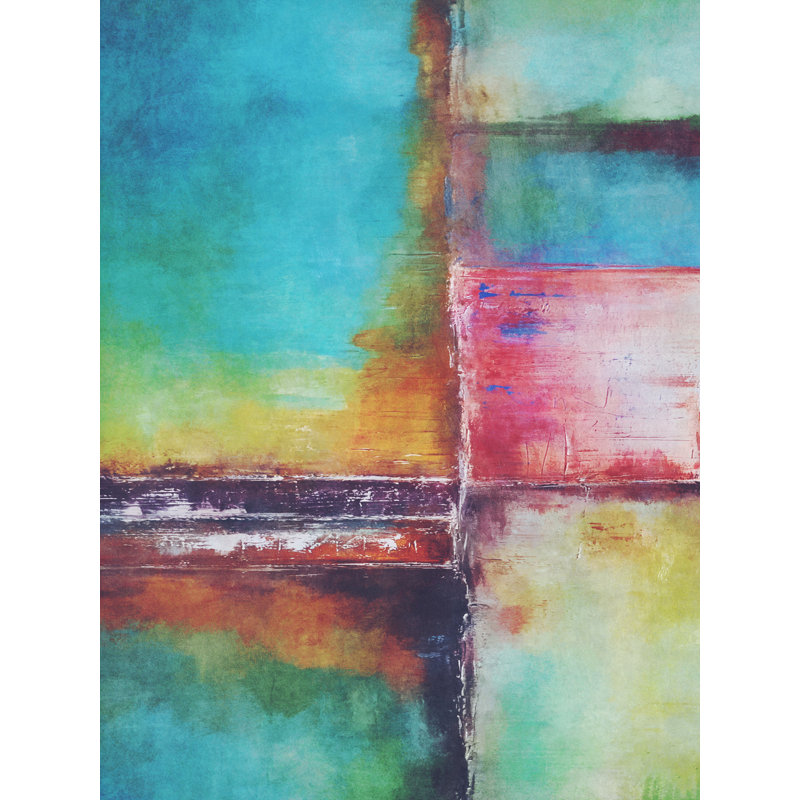 Abstract Print by Angel Estevez, Wrapped Canvas, 32" H x 24" W