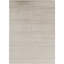 Hand-Knotted High-Quality Cream and Brown Area Rug