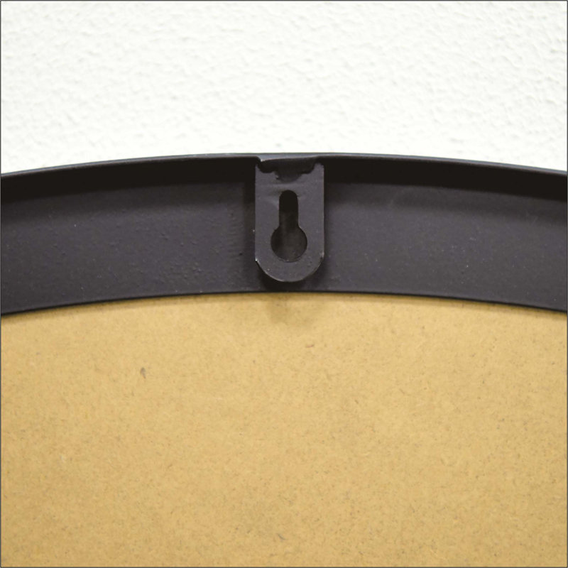 Miroir rond mural avec imagerie haute définition, décoration polyvalente pour plusieurs pièces et espaces