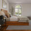 Lit plateforme en bois massif avec pied de lit et tiroirs sous le lit Asparas-1467271239-1420412594