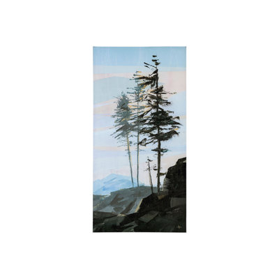 Guardian II by Jonathan Klassen a Hand Embelished Textured Canvas