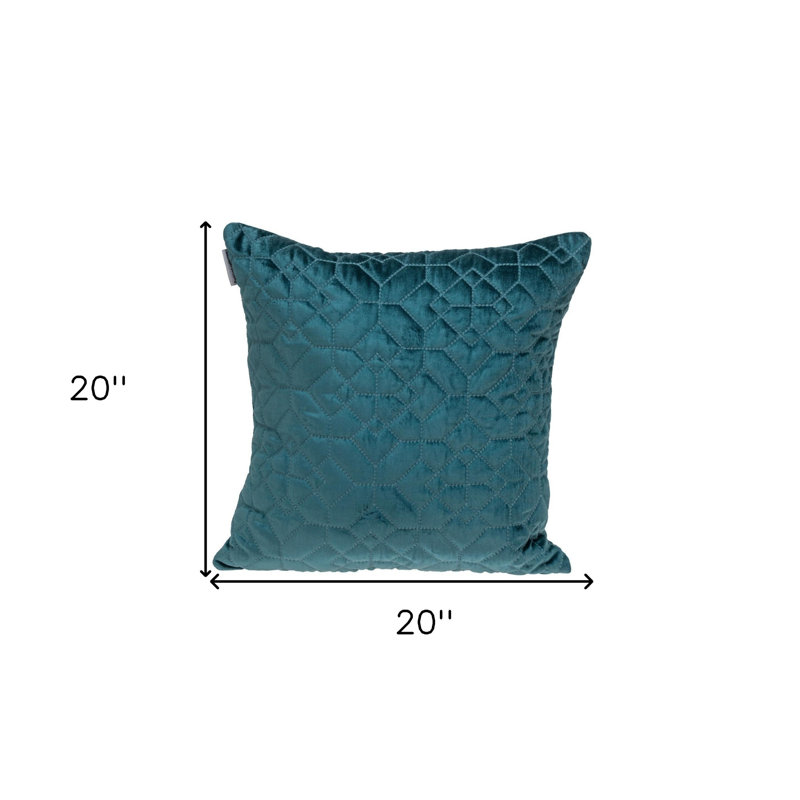 Coussin Sora, Bleu sarcelle