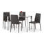 Kharbanda 48cm H Linen Upholstered Side Chair in Grey-21043483
