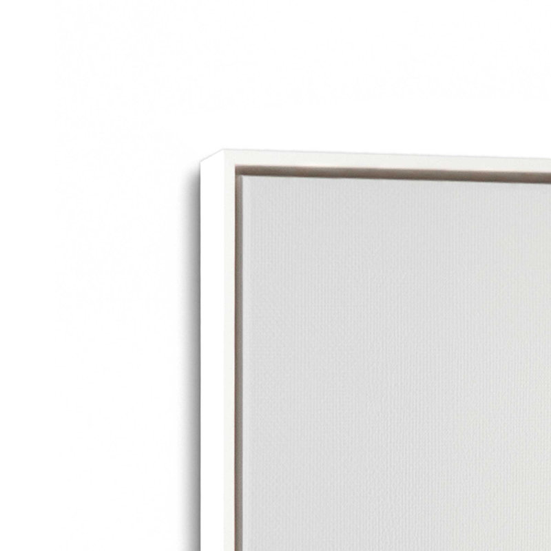 LEJR, impression sur toile, Impression encadrée sans passe-partout, 12" H x 8" W, White