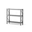 Étagère industrielle robuste de 63 po, 3, réglables, noires, garage, entrepôt, salle à outils, sous-sol de rangement, utilisation pour les tablettes de l 67 po x P 19,7 po, H 63 po, acier, pour sous-sol