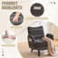 Chaise avec accoudoirs rembourrés 30,3 po-1450831389