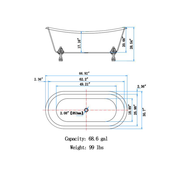 Dimensions du produit