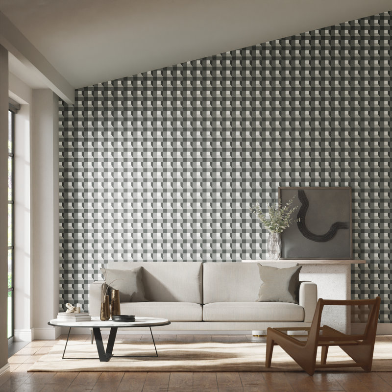 Blocks Wallpaper, Black