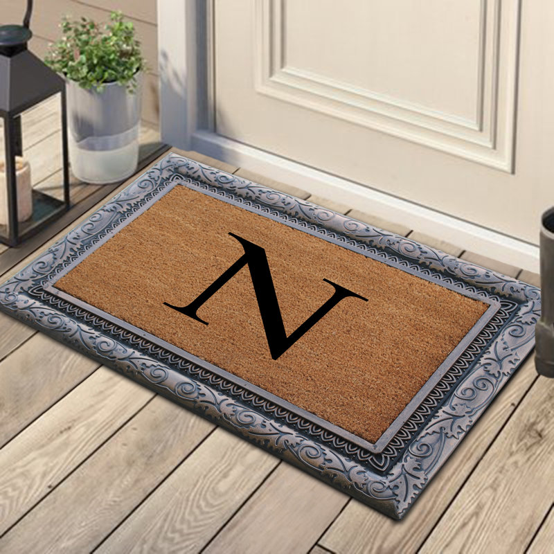 Tapis d’extérieur antidérapant anti-dérapant 36" x 24" en caoutchouc et coco Mazama, N