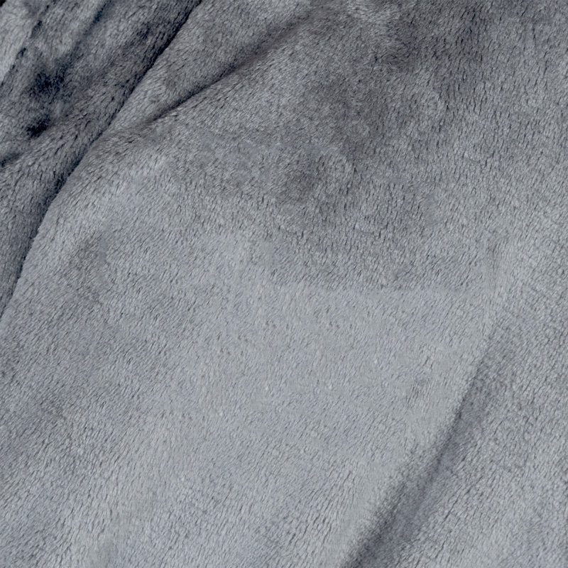 Peignoir Silk Touch, S, Gris