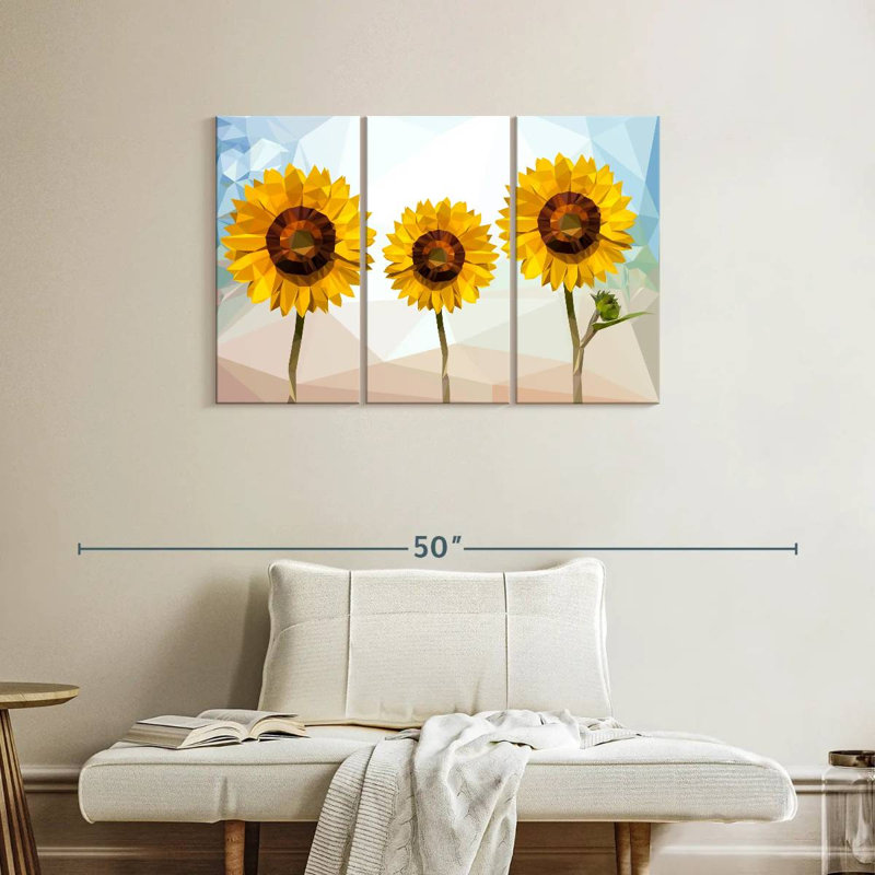 Tournesols Harnek, H 24 po x l 38 po