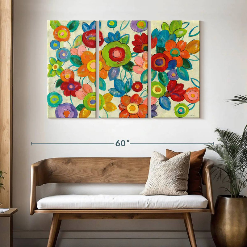 Fleurs décoratives Avery I, H 32 po x l 50 po