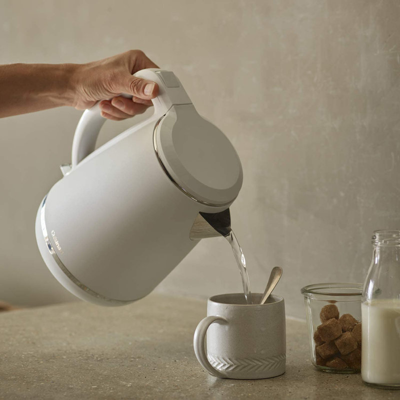 Cuisinart Neutrals 1.5L Stainless Steel Electric Tea Kettle, White