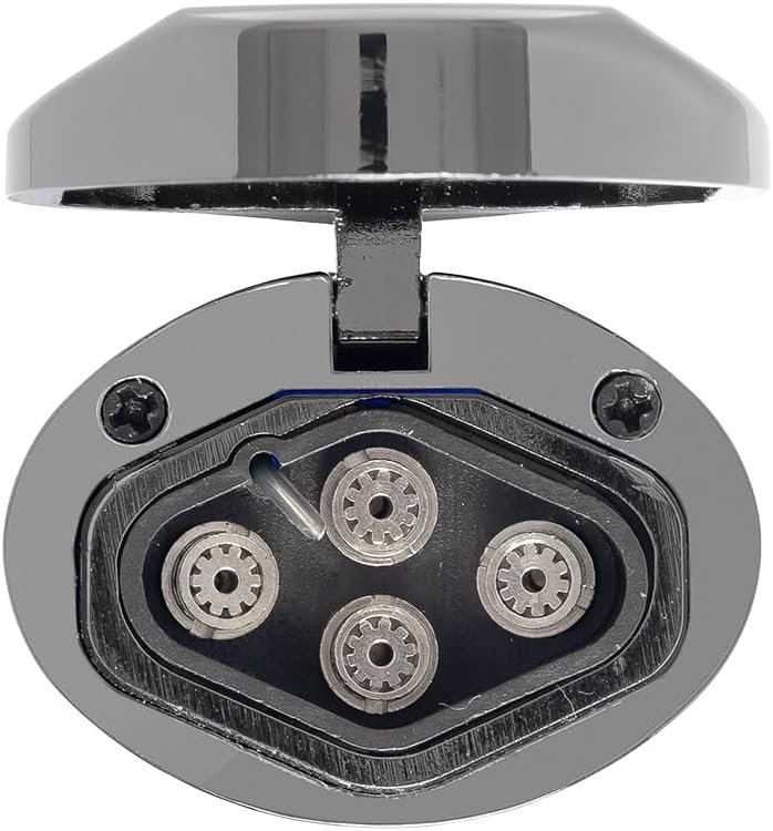Briquet jet-flamme quadruple Paleto Veneto, Bleu