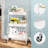 Metal Utility Cart, 3 Tier Rolling Cart With Lockable Wheels-49604652