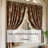 Chenille Jacquard Curtains 2 Panels-108205601