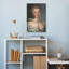Elegant Fashion Statement Classic Elegant Vintage Portrait Wall Art Print-135133322