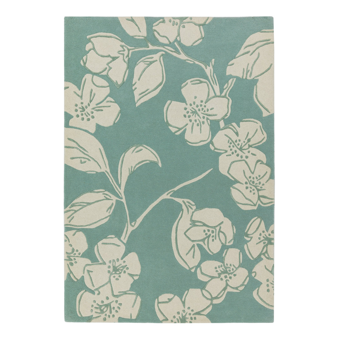 Louise Hand Tufted Blue Rug