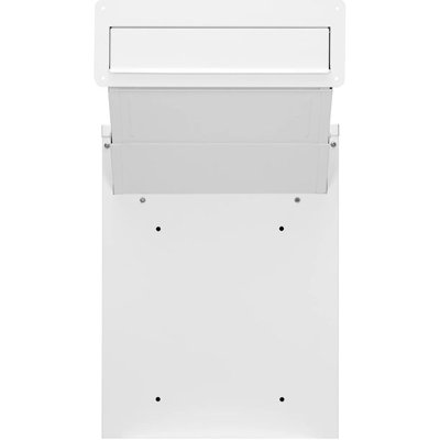 Through-The-Wall Drop Box with Adjustable Chute