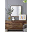 Miroir carré 32 po x 32 po avec cadre en bois - salon, salle de bain, entrée. Style ravissant, bords arrondis. Miroir 29,9 po x 29,9 po, 50% bois de pin, 25%, 19,6 lb, bordure en bois brun simple-1238384774-1238384772