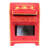  Vintage Santa Mailboxes, Letters to Santa Mailbox-North Pole Post Box Xmas Decor, Large Holiday Decoration for Letters, Gift Cards & Mantel Display