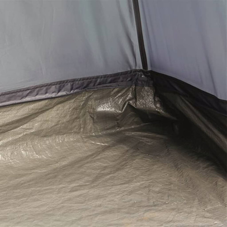 Dakota Fields 320cm W Fabric Grey Cover Retractable Trailer Awning