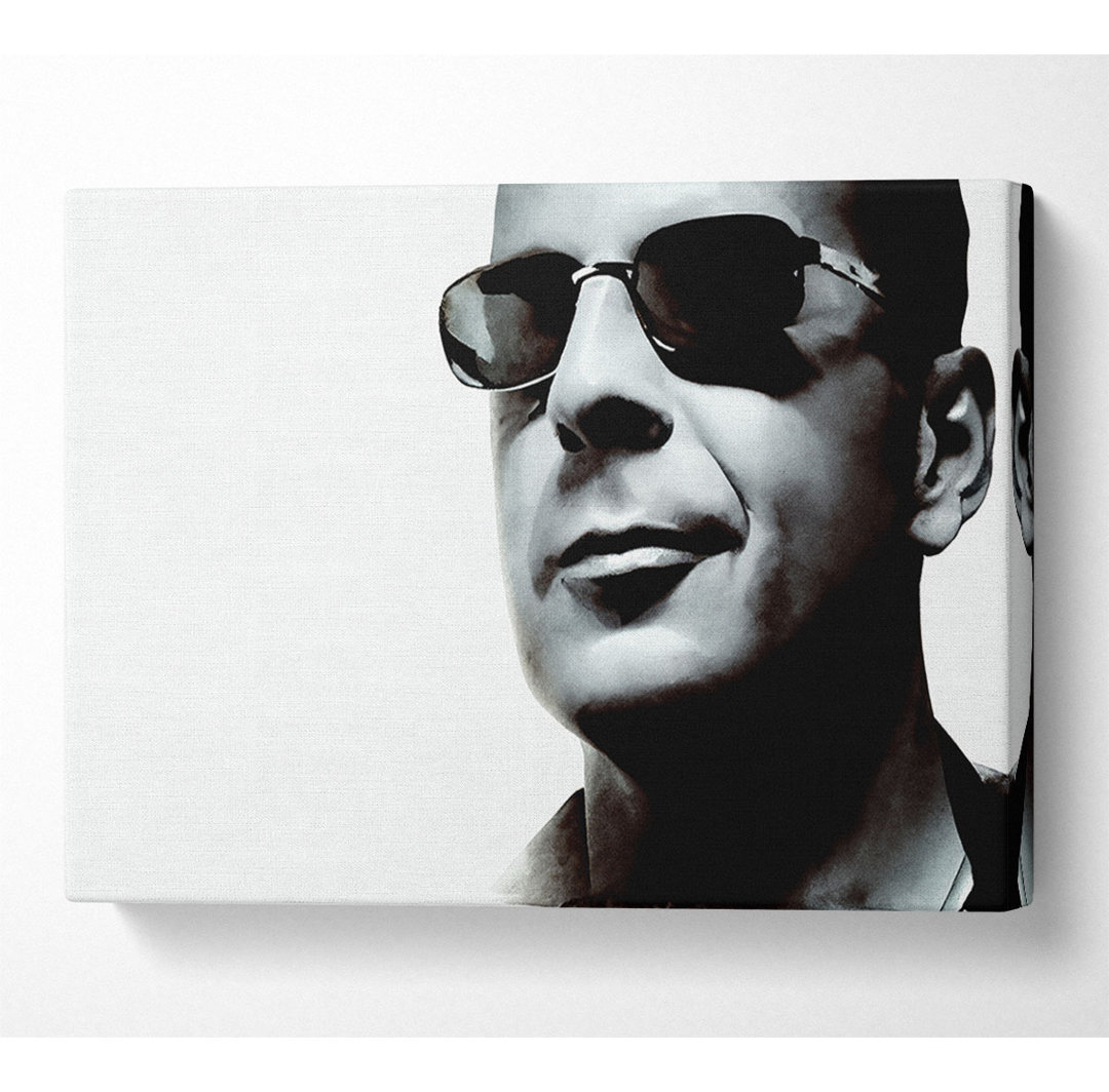 Bruce Willis - Kunstdrucke auf Leinwand - Wrapped Canvas