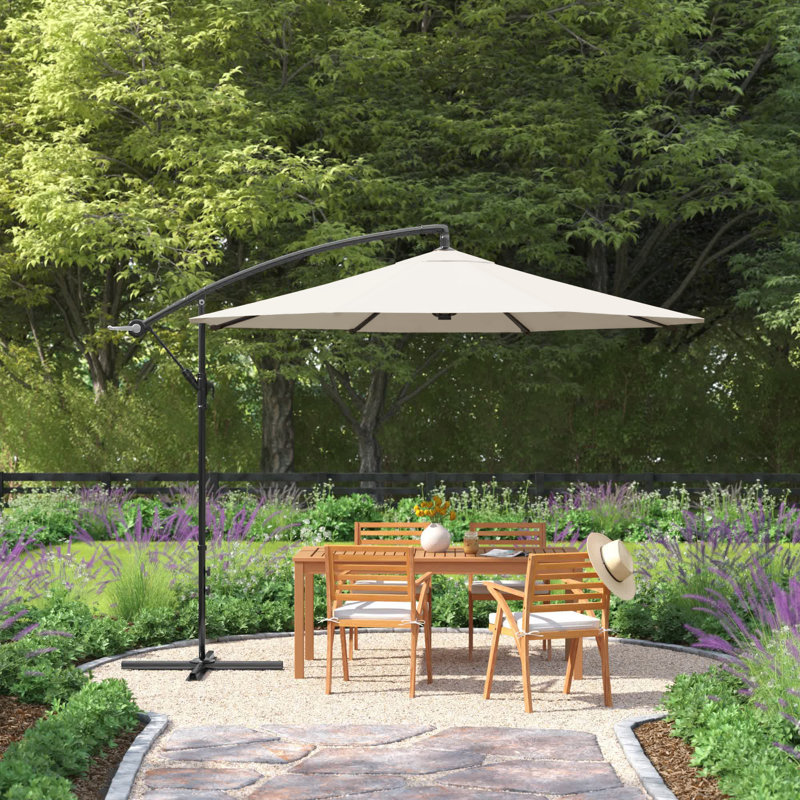 Parasol de jardin Pure Garden, Brun clair