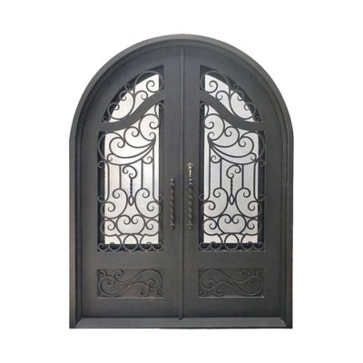 Versailles Archway Iron Door