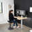 VIVO Single Motor Electric Desk with Push Button Memory Controller-97735780-97735792