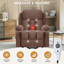 Fauteuil Power Lift Chifley avec chauffage et massage, poche latérale, port de charge USB et télécommande