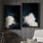 Framed Canvas Wall Art, Vintage Abstract Wall Canvas Prints 24"x36"-1797893332-1797893333