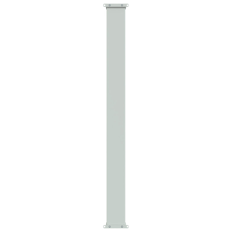 Polyester Cover Patio Retractable Awning, 39.4" H x 196.9" W