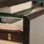Bureau, finition brune