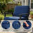 Montelongo Solid Teak Wood Outdoor Lounge Chairs With Cushions-995016247-995016240