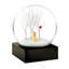 Lab In Woods Snow Globe