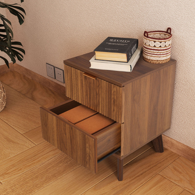 Lachman Nightstands, Walnut