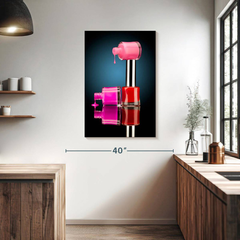 Shuttleworth Nail Lacquer Drip, 39" H x 26" W