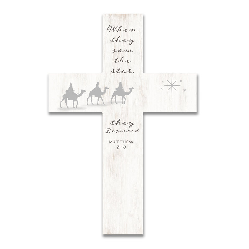 Wise Men MDF Cross