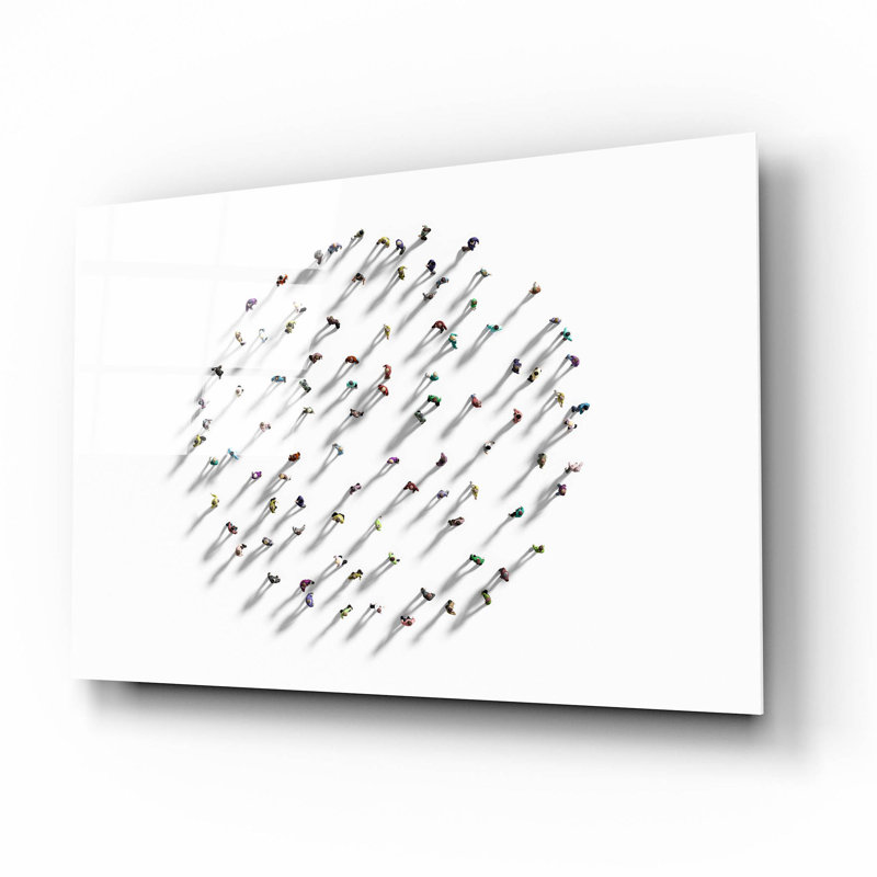 «Walking In Circles» par Epic Portfolio, H 12 po x l 16 po x P 0,13 po