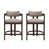 Taupe Boucle Seat/Espresso Frame is out of stock