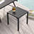 Herv Square Aluminum Outdoor Side Table-1576894101
