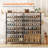 24-32 Pair Stackable Shoe Rack, with Adjustable Flat or Angled Shelves